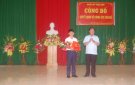 Công bố Quyết định về công tác cán bộ tại xã Bình Sơn